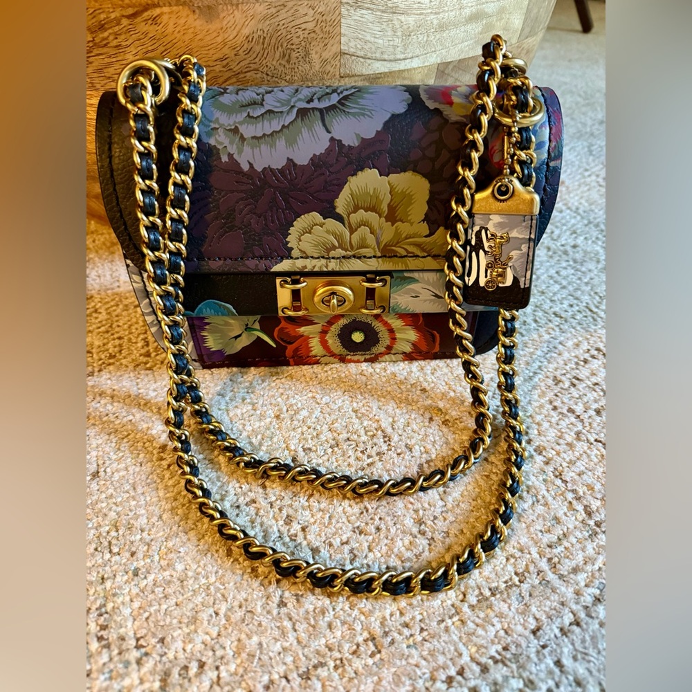 Coach Troupe Crossbody With Kaffe Fassett Print